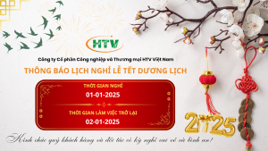 📌 [THÔNG BÁO] LỊCH NGHỈ TẾT DƯƠNG LỊCH 2025