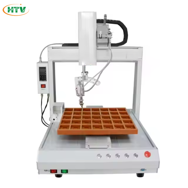 Máy hàn thiếc tự động 1 tay 2 bàn HT-ASD-0102-2030 - Hình ảnh 4