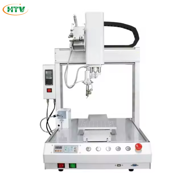 Máy hàn thiếc tự động 1 tay 2 bàn HT-ASD-0102-2030 - Hình ảnh 5
