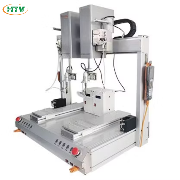Máy hàn thiếc tự động 2 tay hàn 2 jig gá HT-ASD-0202-2030 - Hình ảnh 4